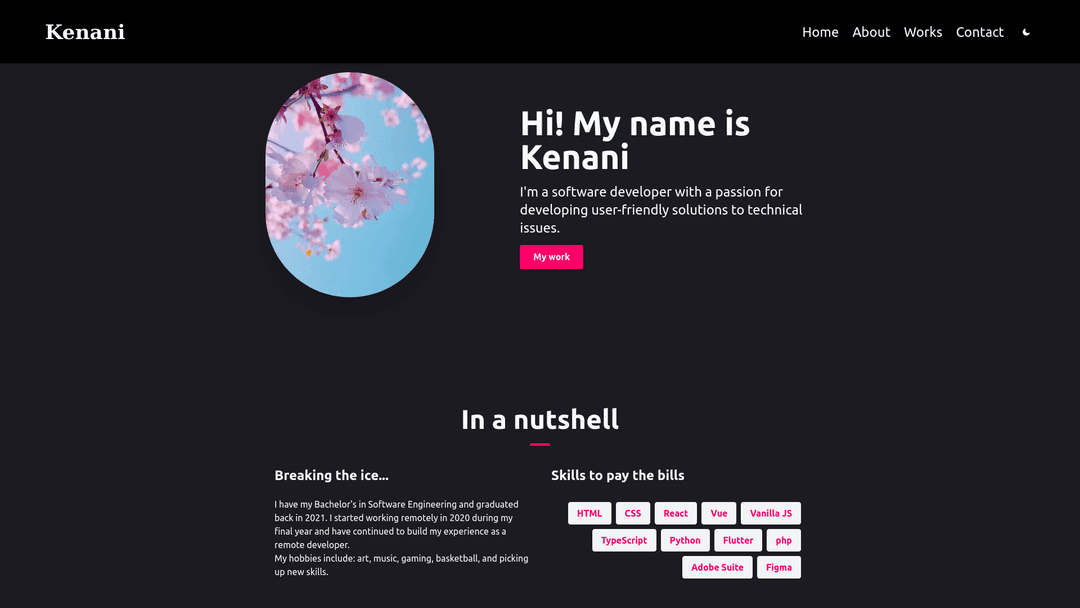 old portfolio
